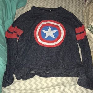 Avengers long sleeve crew neck